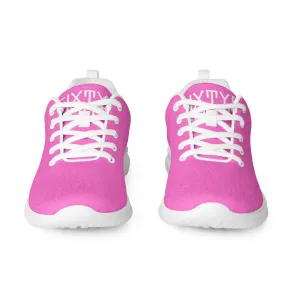 Sixty Eight 93 Logo White Pink Women’s Athletic Shoes