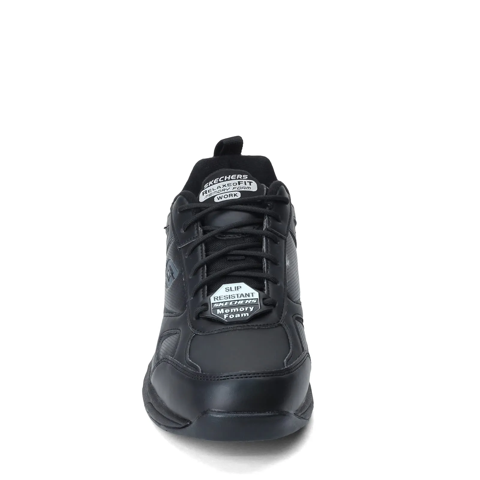 Skechers Men's Dighton Black Athletic Work Shoe