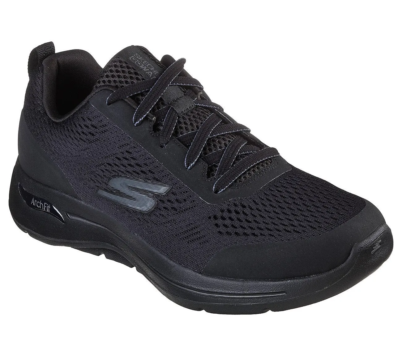 Skechers Men's GO WALK ARCH FIT IDYLLIC - 216116 Extra Wide Fit Black