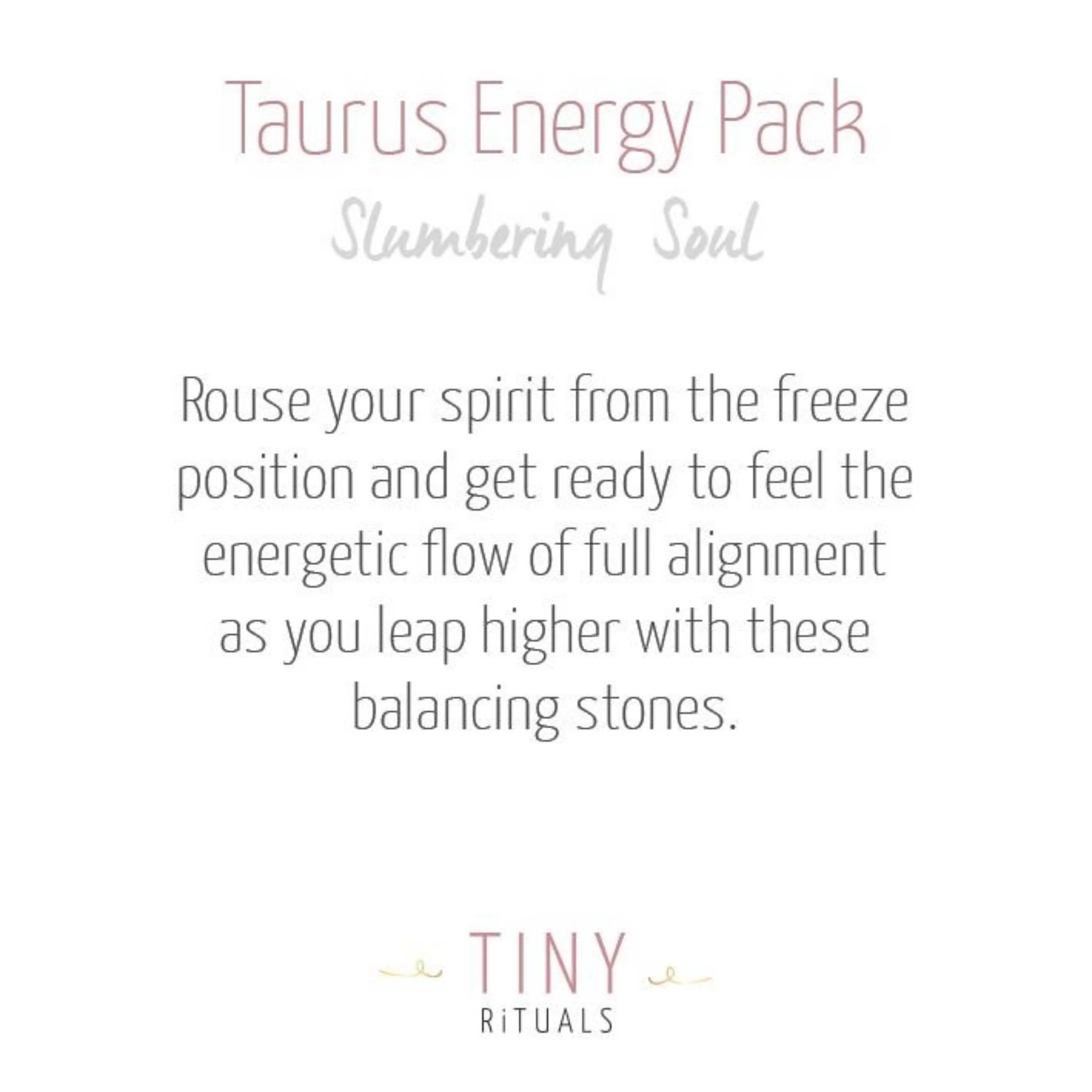 Taurus Bracelet Set by Tiny Rituals