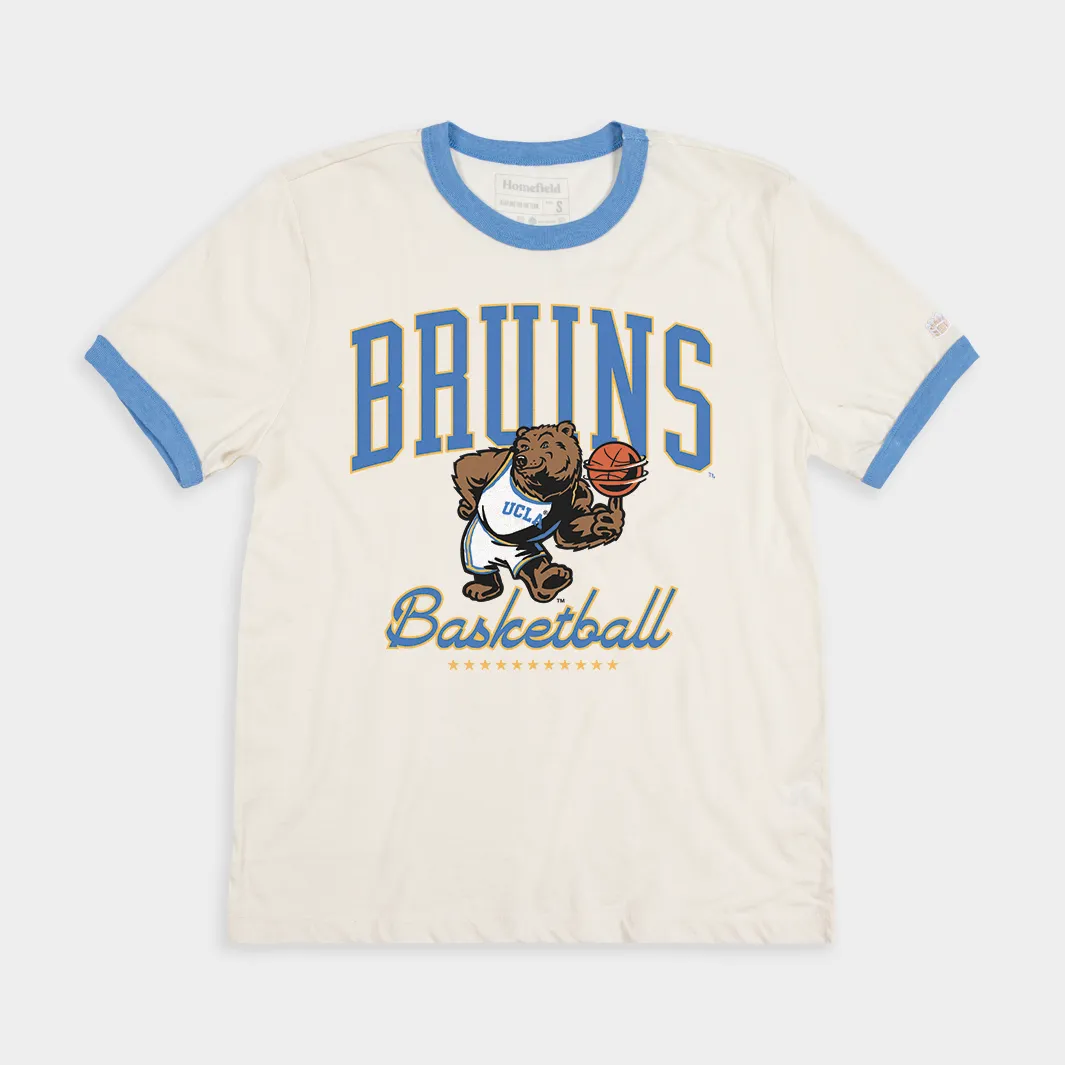 UCLA Bruins Basketball Ringer Tee