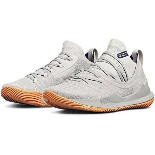 Under Armour Men's Curry 5 Basketball Shoe, Elemental (105)/Overcast Gray, 12.5