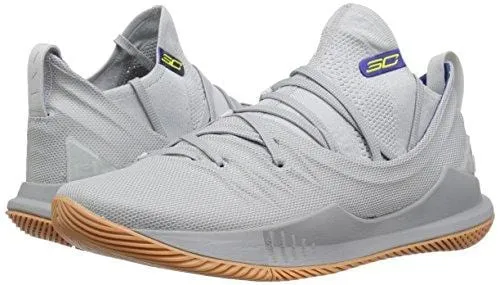 Under Armour Men's Curry 5 Basketball Shoe, Elemental (105)/Overcast Gray, 12.5