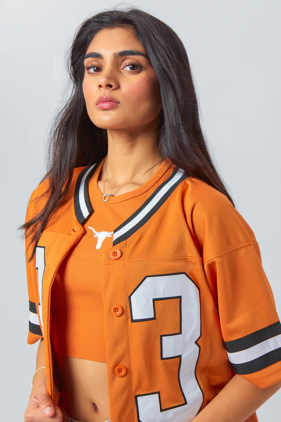 University of Texas at Austin Button Down Football Jersey