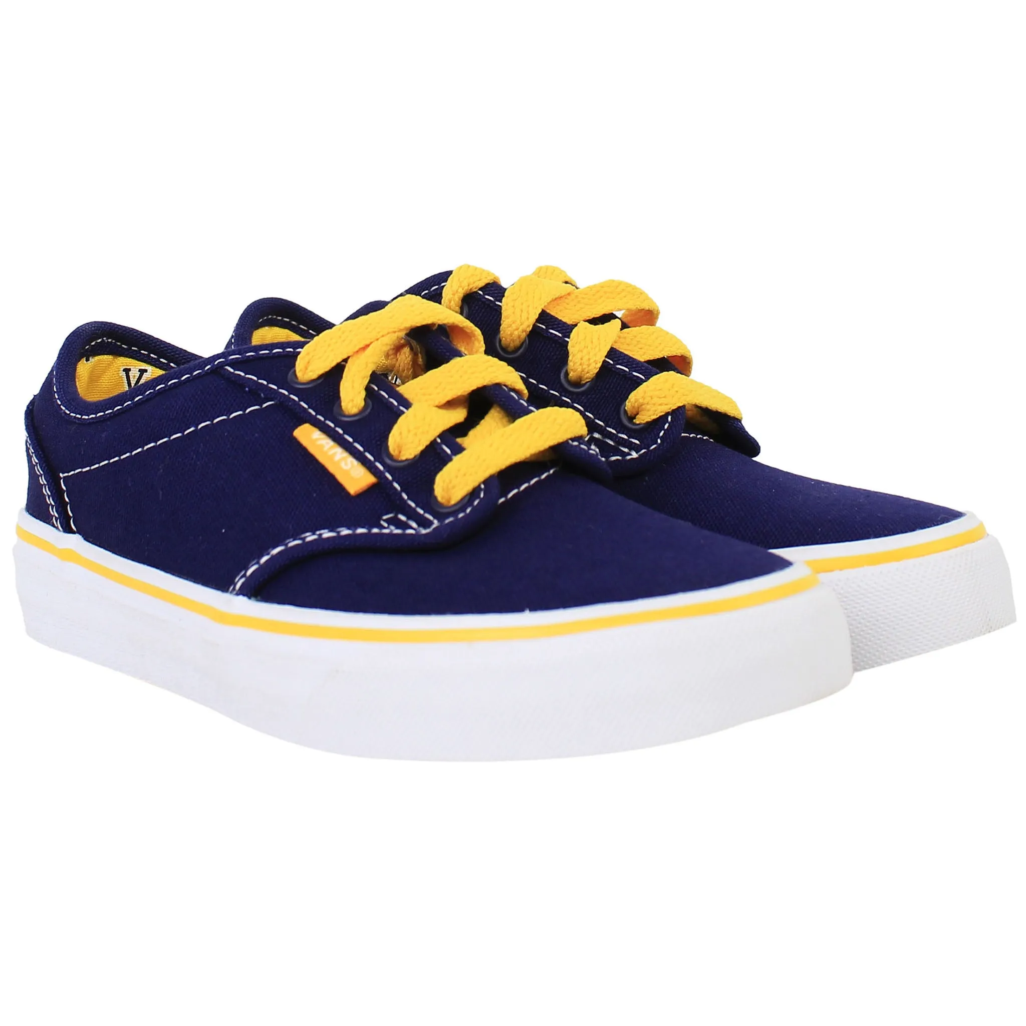 Vans Atwood Low Top Kids Purple Plimsolls