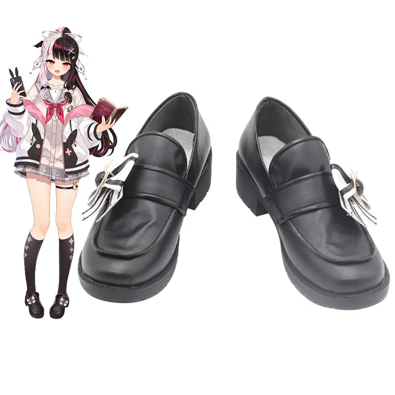 Virtual YouTuber SMC-gumi Yorumi Rena School Uniform Cosplay Shoes