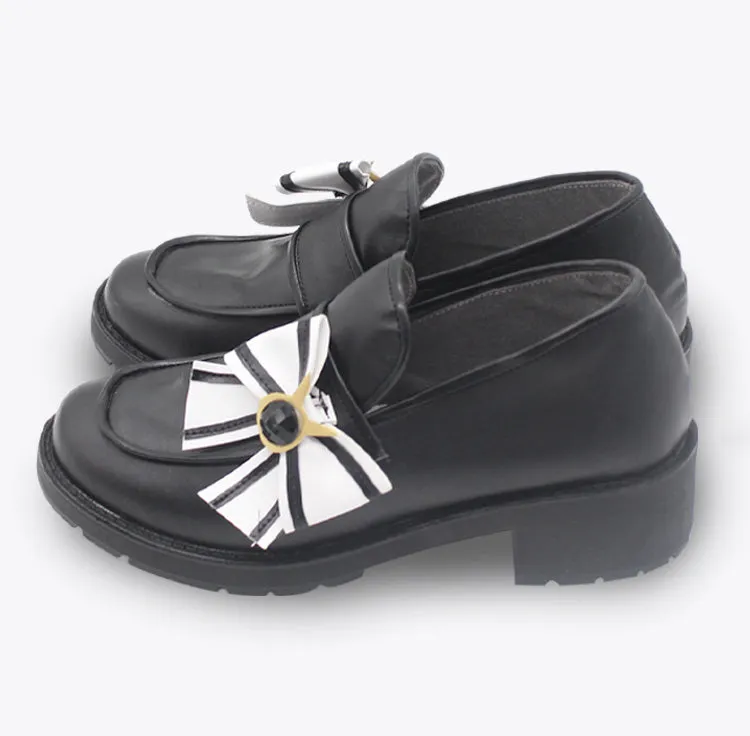 Virtual YouTuber SMC-gumi Yorumi Rena School Uniform Cosplay Shoes