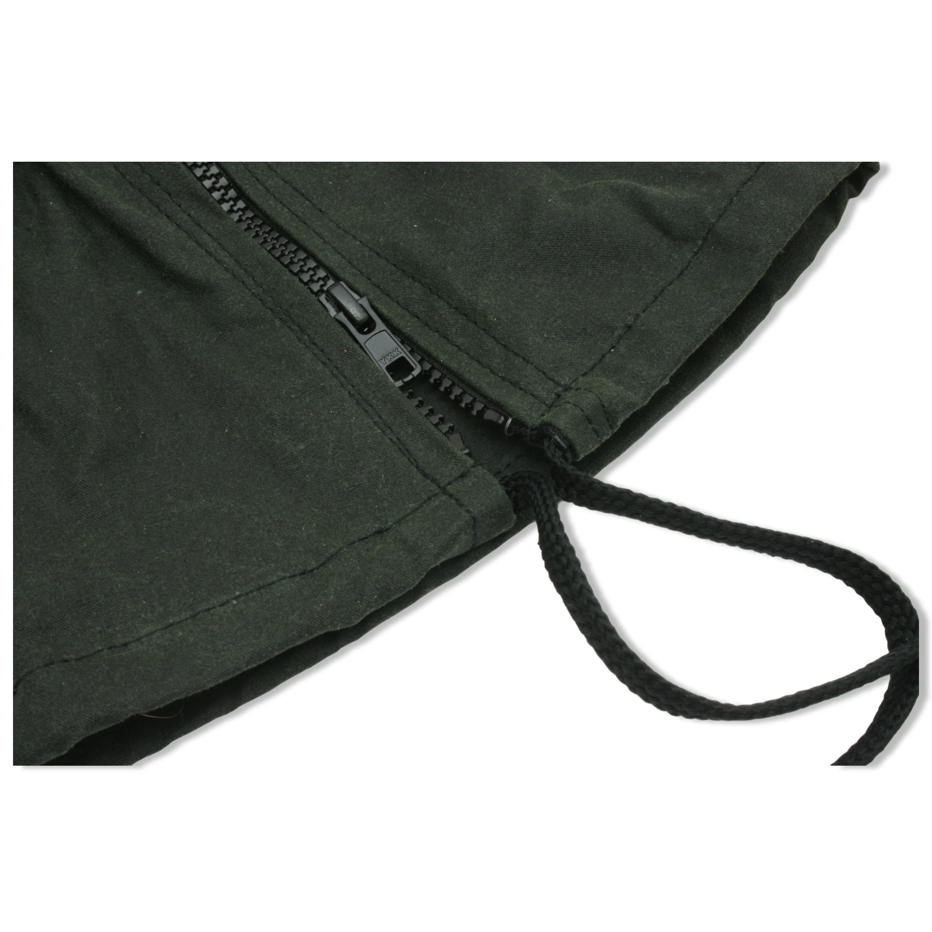 Wax Cotton Gaiters Dark Green