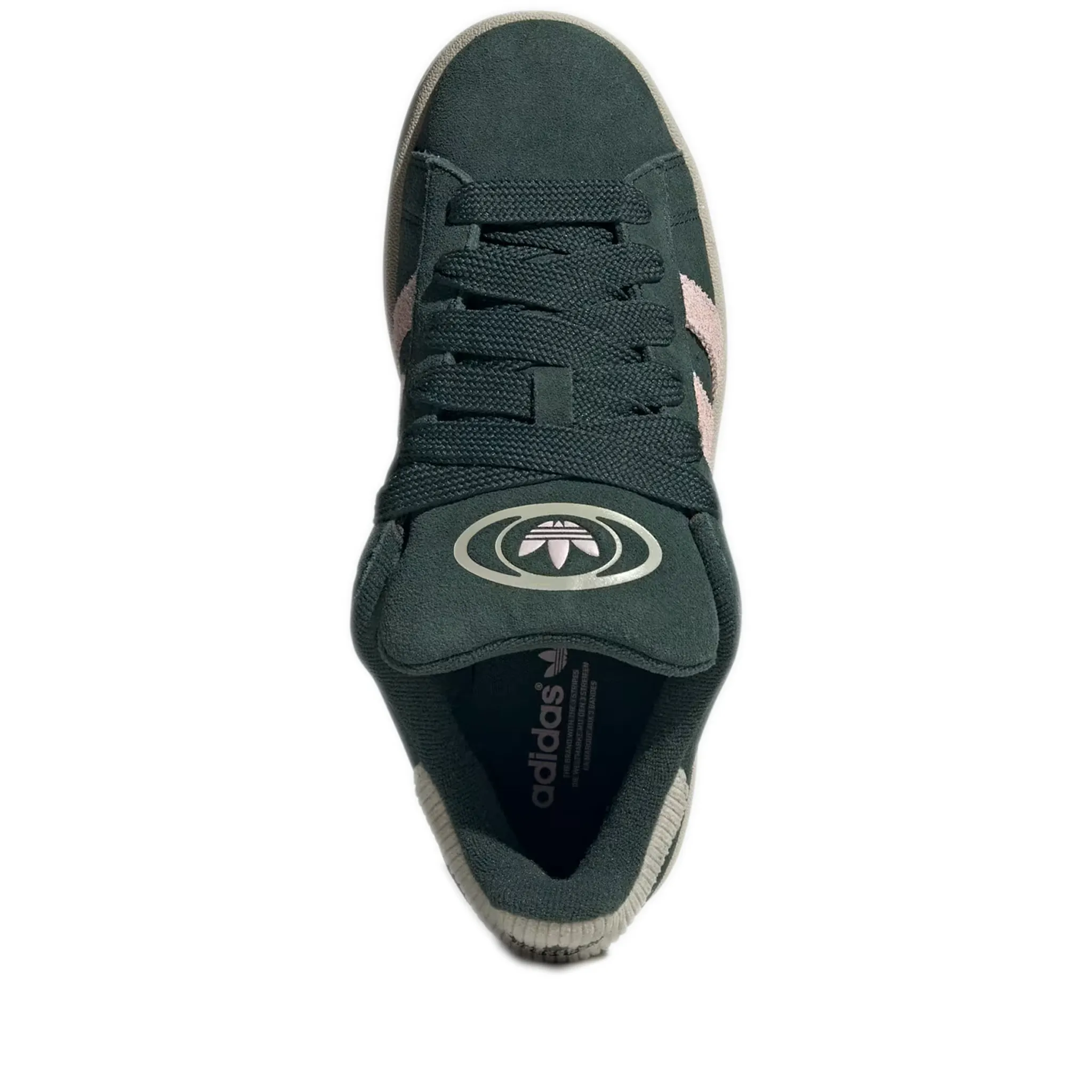 Women's Adidas Campus 00s Shoes - Mineral Green / Sandy Pink / Putty Grey