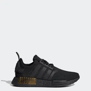 Women's adidas Originals NMD_R1 Shoes Black Gold Metallic