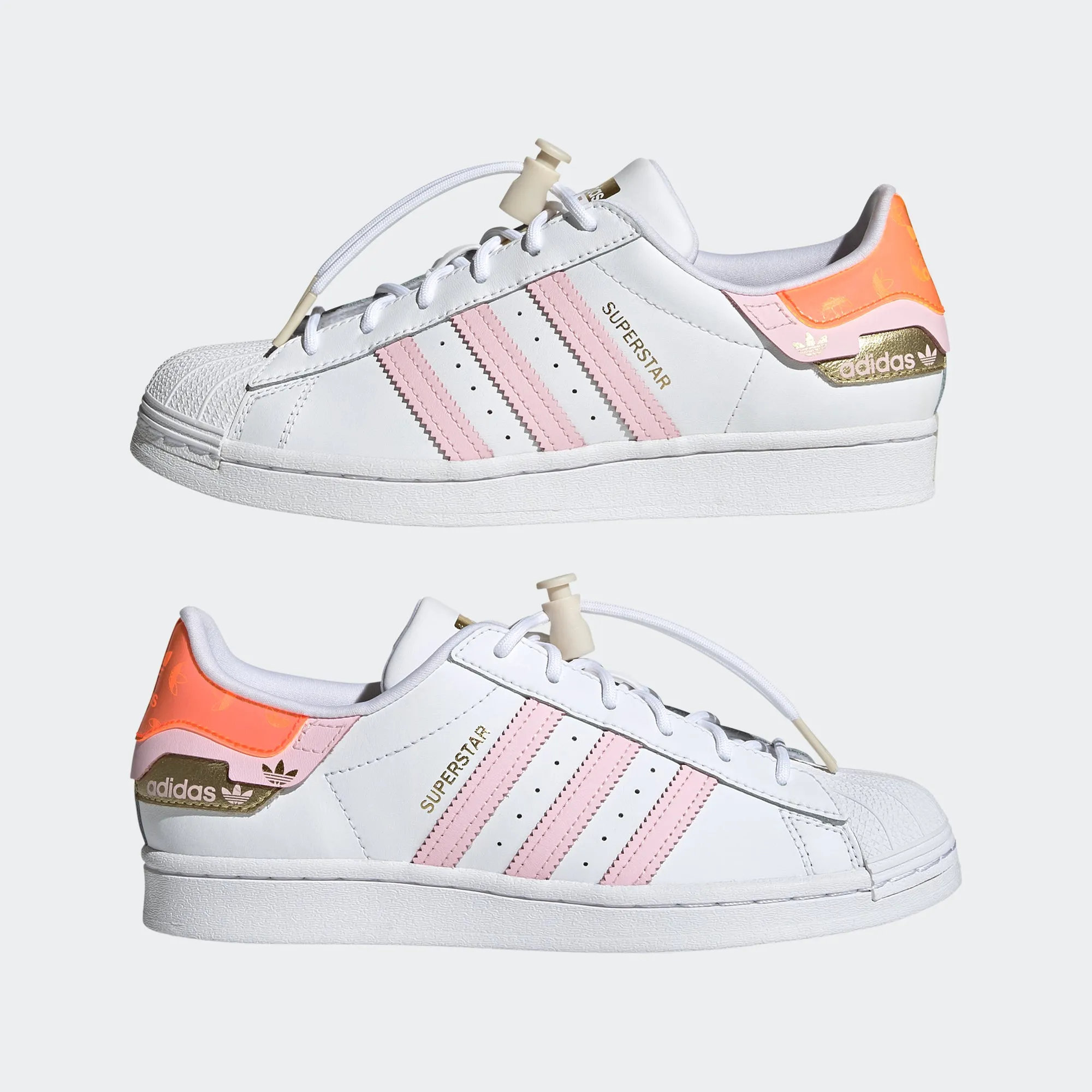 Women’s adidas Originals Superstar Shoes White Toggle