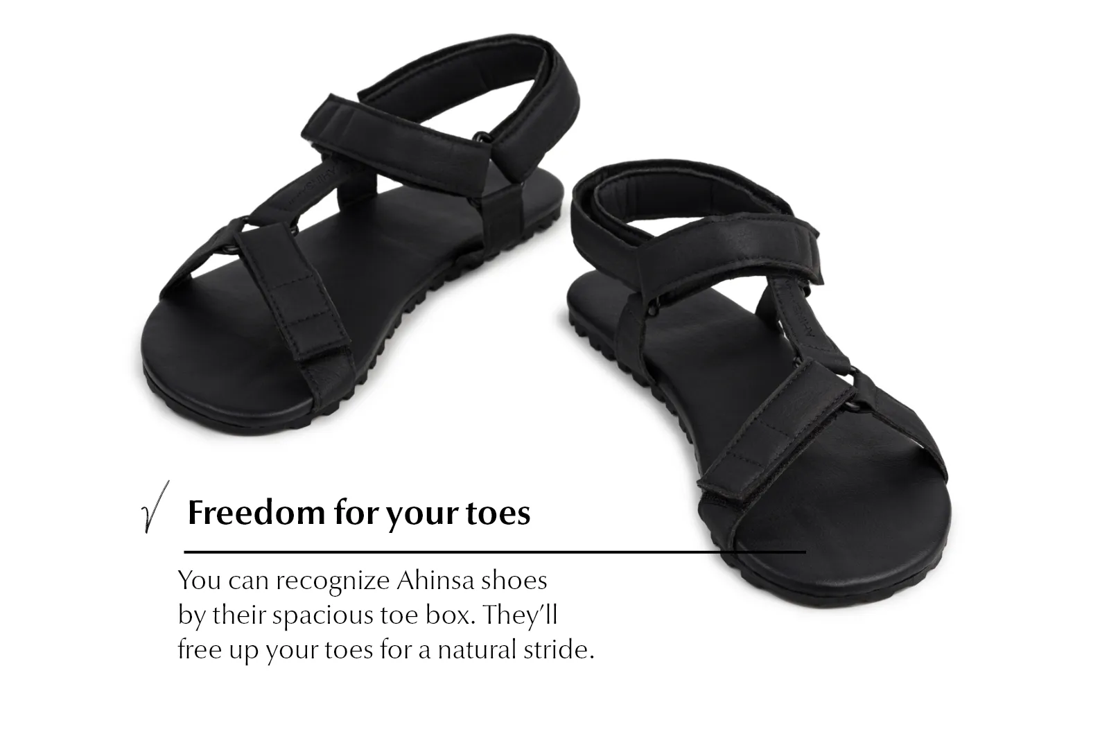 Women's Adventure barefoot trekking sandals