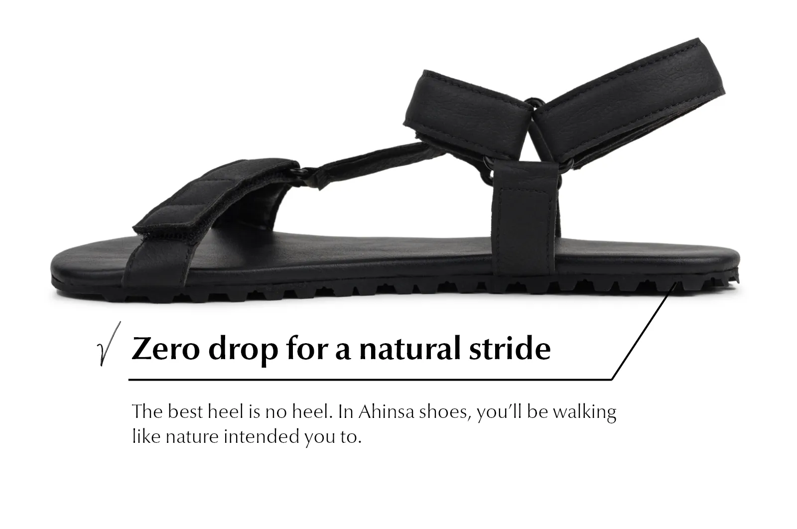 Women's Adventure barefoot trekking sandals