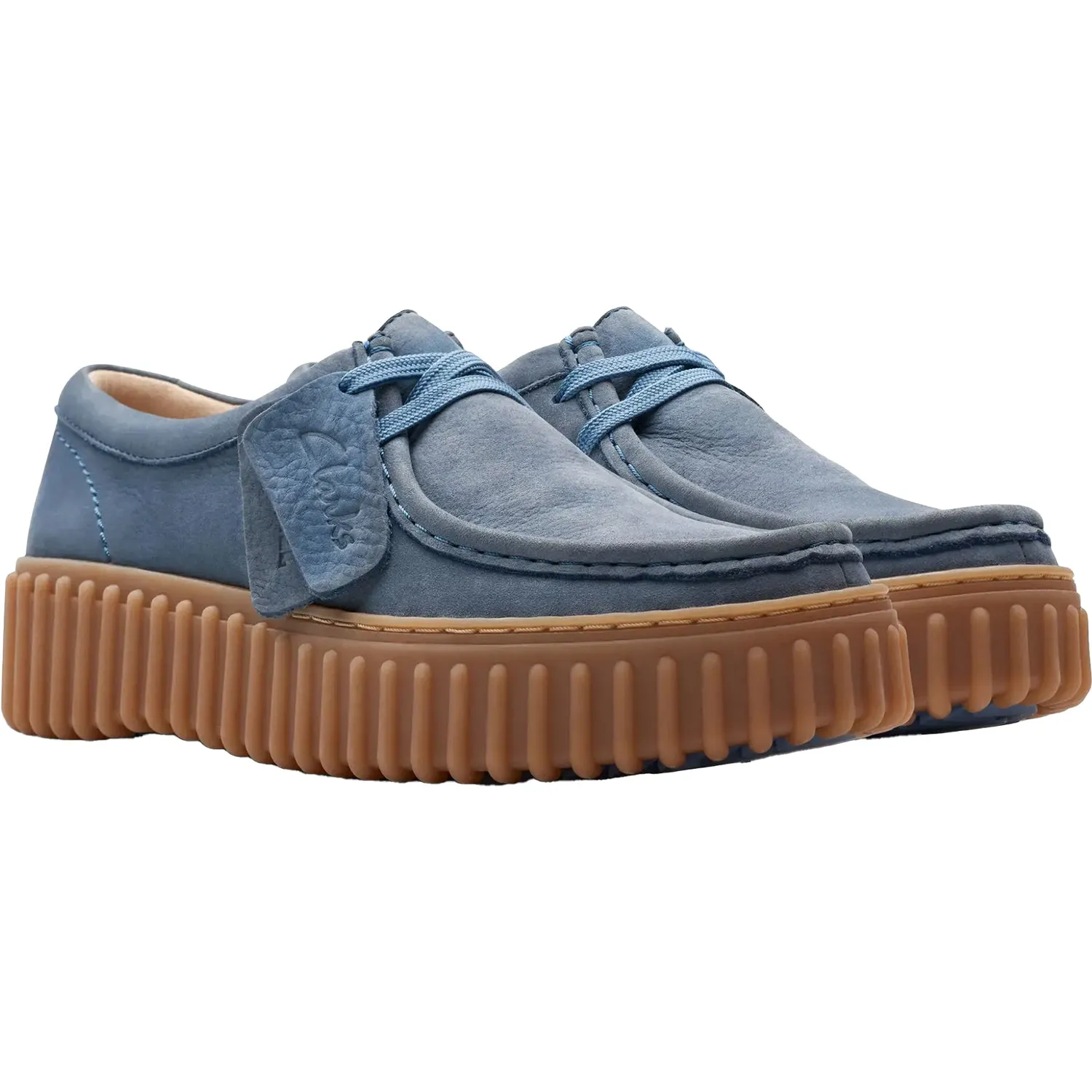 Women's Clarks Torhill Bee Blue Nubuck