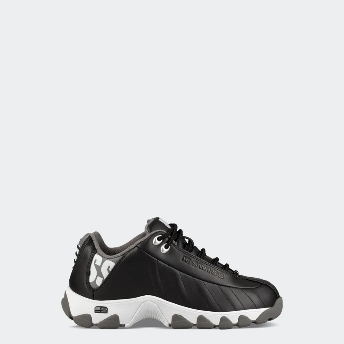 Women's K-Swiss ST329 XL Logo Shoes Black