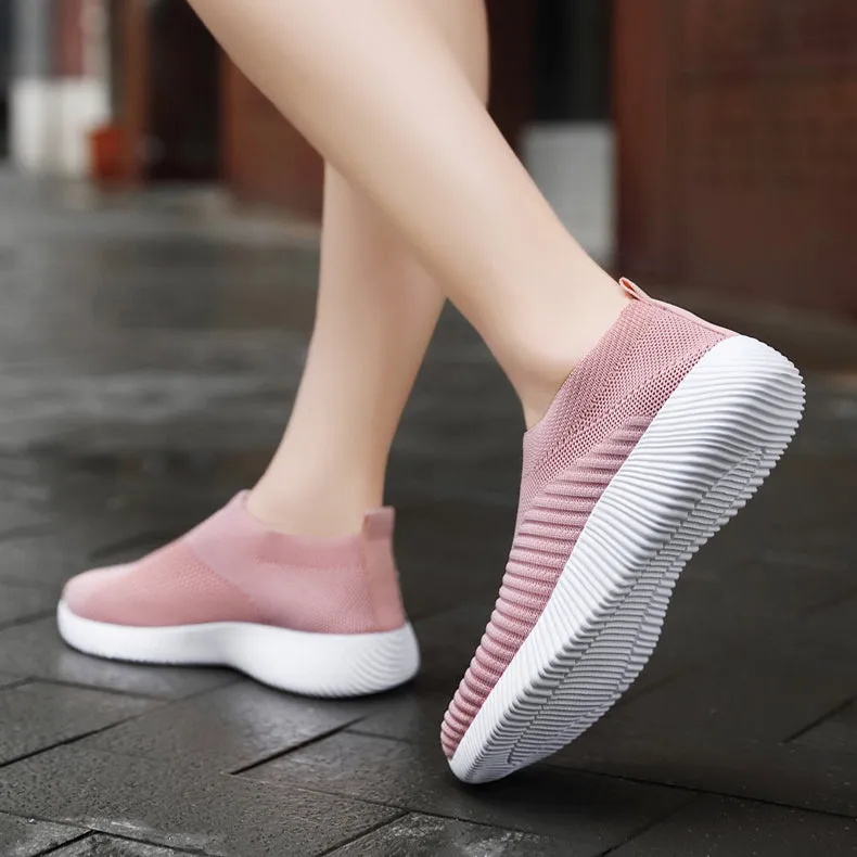 Women's Stretch Mesh Flat Shoes