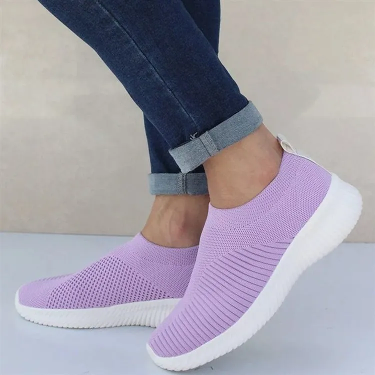 Women's Stretch Mesh Flat Shoes