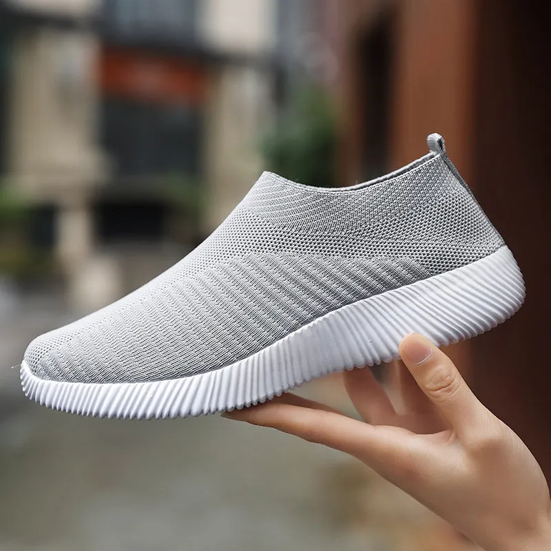 Women's Stretch Mesh Flat Shoes